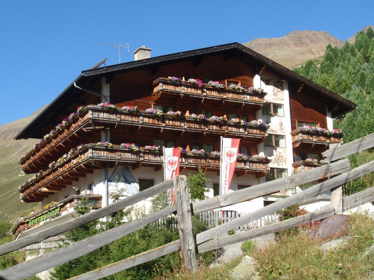 Gasthof Geierwallihof Vent Exterior foto